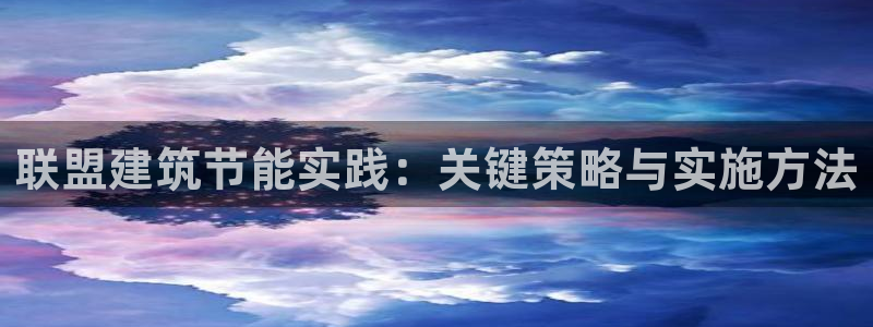 E尊国际网站：联盟建筑节能实践：关键策略与实施方法