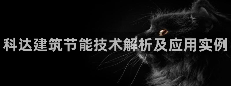 E尊国际网站：科达建筑节能技术解析及应用实例