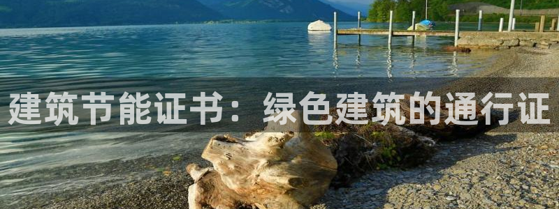 e尊国际官网app：建筑节能证书：绿色建筑的通行证