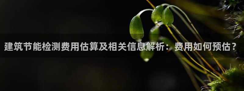 e尊官网：建筑节能检测费用估算及相关信息解析：费用如何预估？