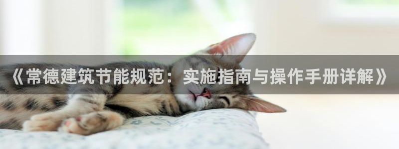 e尊国际娱乐官网下载：《常德建筑节能规范：实施指南与操作手册详解》