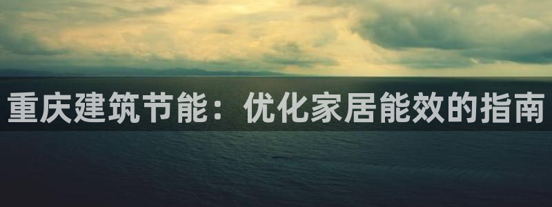 e尊国际客服：重庆建筑节能：优化家居能效的指南