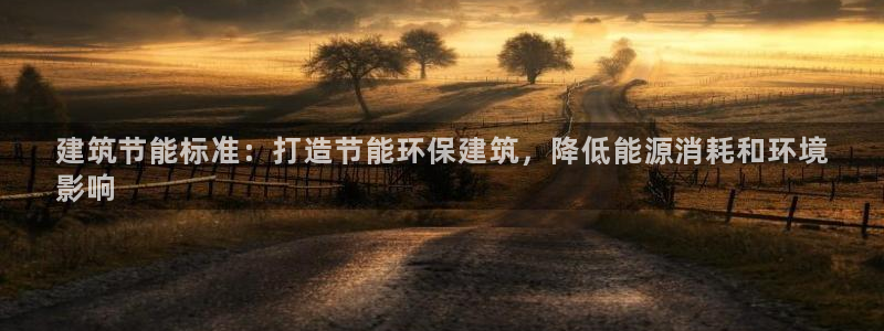 e尊国际是干什么的：建筑节能标准：打造节能环保建筑，降低能源消耗和环境
影响